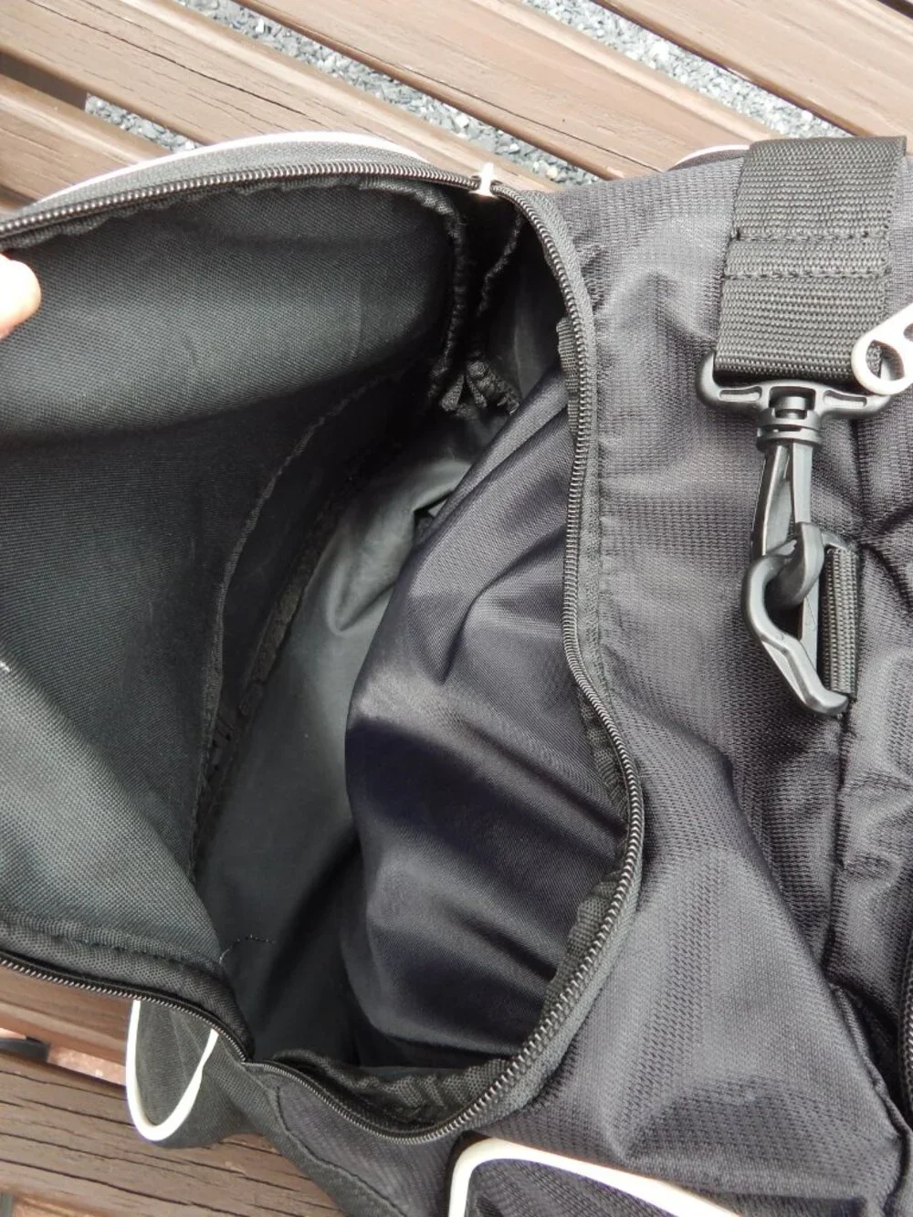 Nike LARGE Duffle Bag Color BLACK 28” Length